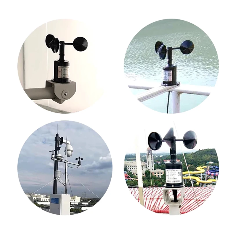 【Wind Indicator Part Wind Measure Device Shell Plastic Wind Anemometer Shell For Replace】