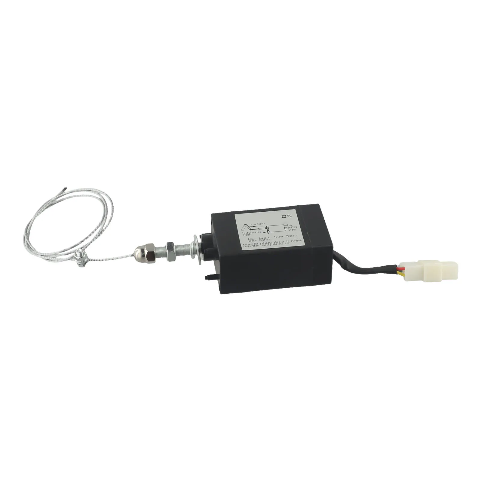Flameout Device Open Stop Controller Built-in Protection Switch Compact Design High-strength Steel Wire Exquisite Structure