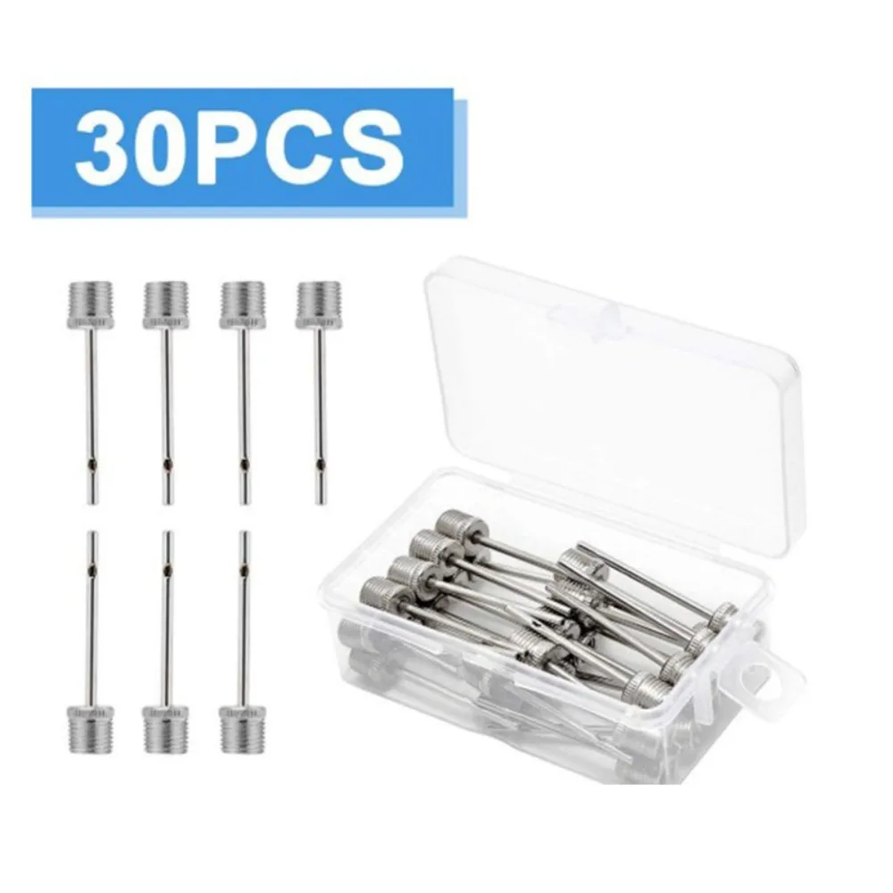 

5/20/30 шт. адаптеры воздушный насос надувной шариковый игольчатый сопло многофункциональный штифт насоса с адаптером отверстия воздушный клапан