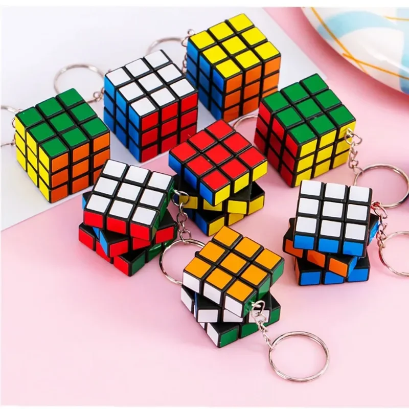 3cm Mini Magic Cube Children Educational Toys Kindergarten Prize Kids Birthday Party Favors Goodie Bag Pinata Fillers