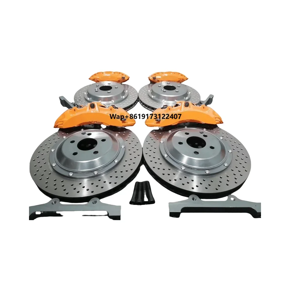 four-piston brake calipers are available in all factory direct new forged front six rear