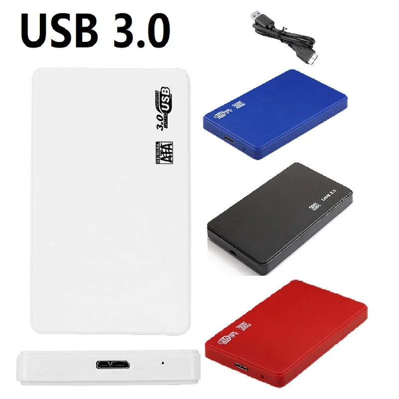 2.5 بوصة USB 3.0 حافظة القرص الصلب SATA HDD SSD الضميمة الخارجية صندوق القرص الصلب لأجهزة الكمبيوتر المحمول الهاتف الذكي