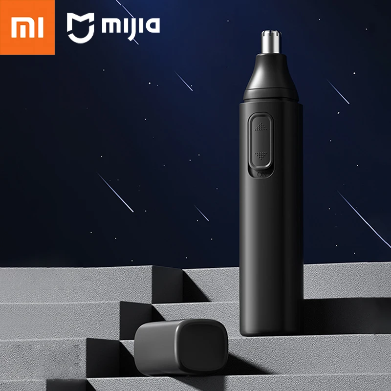 

New Xiaomi Mijia Nose Hair Trimmer for Men Electric Nose Trimmer Rechargeable Nose Shaver Nose Hair Removal