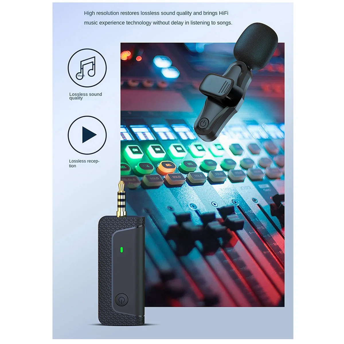 Беспроводной микрофон K35Pro, петличный микрофон для камеры, сотового телефона, записи видео, динамика, гарнитуры