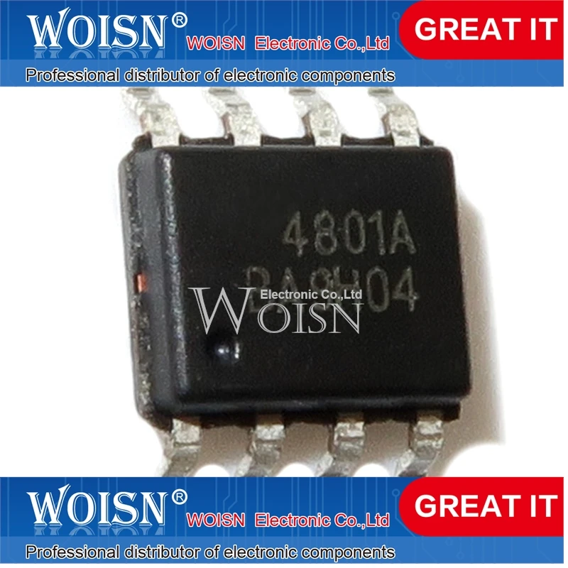1-5-10pcs AO4801A AO4801 4801 Price discounts Spot supply