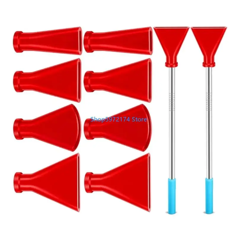 Y3NB Sturdy Stainless Steel Straws And Silicone Mouthpieces For Fluid Art Creations