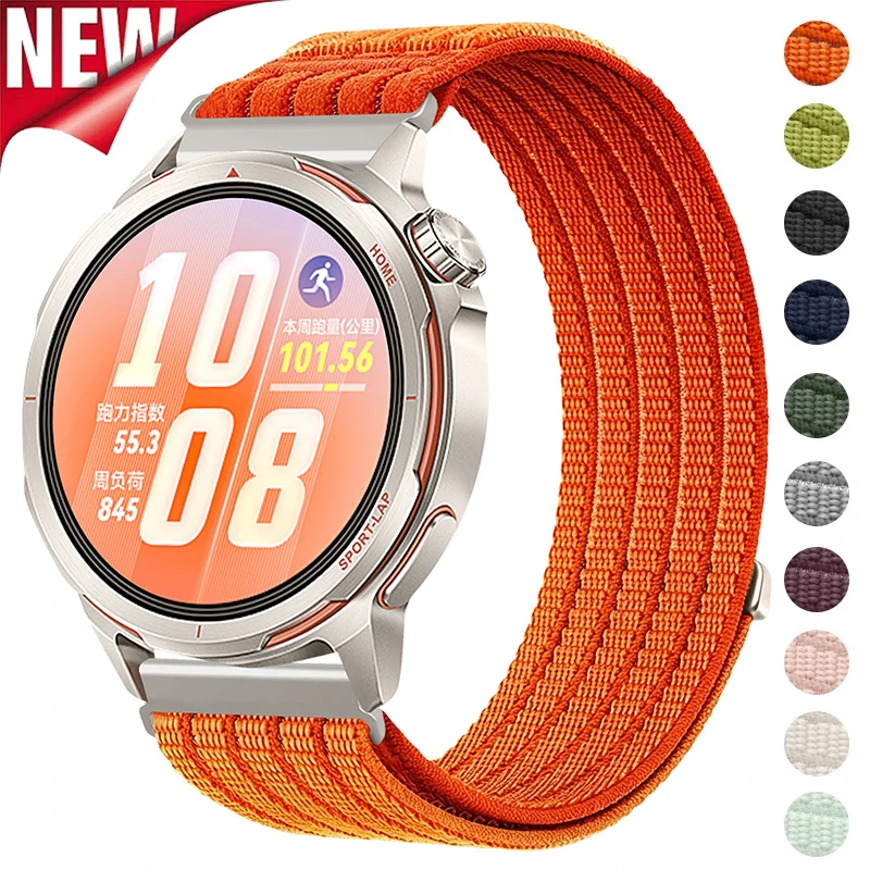 18mm 20mm 22mm Nylon-Schlaufenarmband für Samsung Galaxy Watch 7 6 5 4 40mm 44mm Classic Armband für Huawei Watch GT6/5 4Pro GT3 46mm