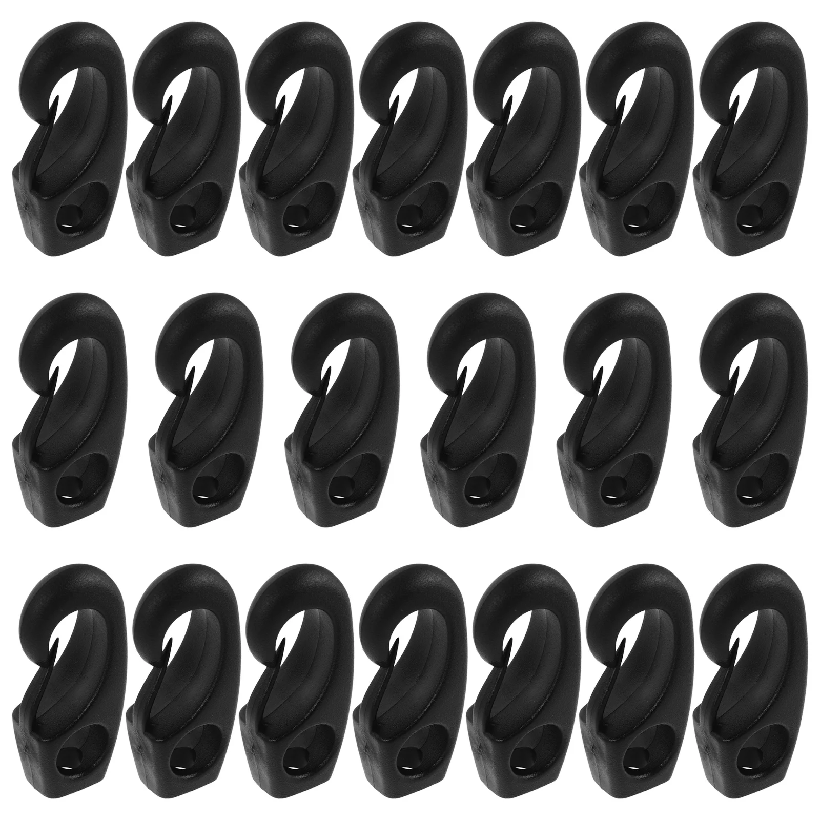 

20pcs Kayak Hooks J Hooks For Kayaks Storage Canoe Paddle Holders Kayak Gear Clip For Boat Dock Garage Wall - Kayaking