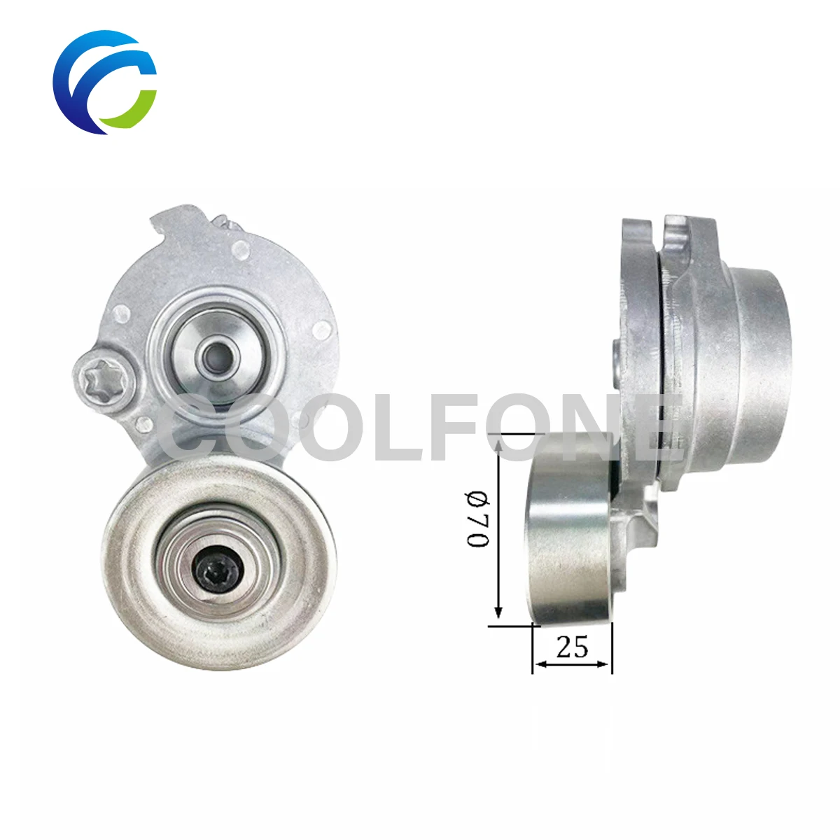 Drive Belt Automatic Tensioner for AUDI A8 D5 Q7 Q8 VW AMAROK TOUAREG 3.0 TDI 2015- 059903133R 534067210