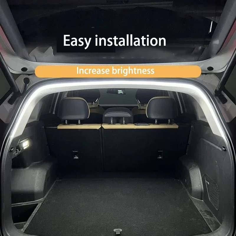 ل Volkswagen VW ID.3 ID.4 ID.4 CROZZ ID.6 ID.6 CROZZ سيارة الجذع ضوء سيارة جذع الإضاءة تعديل أضواء السيارة الزخرفية #2