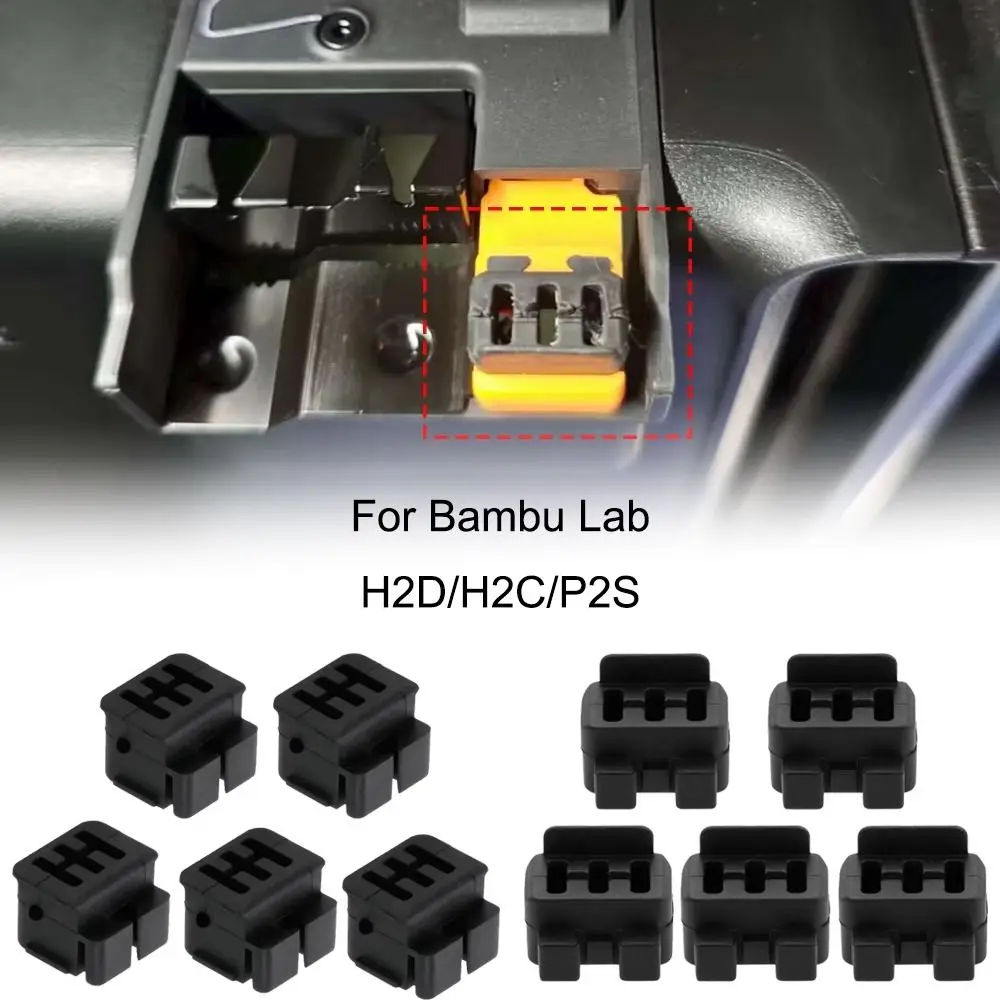 

Легкоустанавливаемая термостойкая силиконовая щетка-очиститель сопла (высококачественная, износостойкая) для Bambu Lab H2D/H2C/P2S