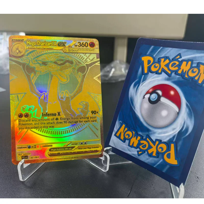 การ์ดโปเกมอนภาษาอังกฤษ M2A เอ็กซ์กา เก็นการ์ เอ็กซ์ 284 ภาพประกอบพิเศษทำเอง หายาก & เมก้า ซิงเกิลการ์ด เกมคลาสสิก การ์ดอนิเมะ ของขวัญ ของเล่น