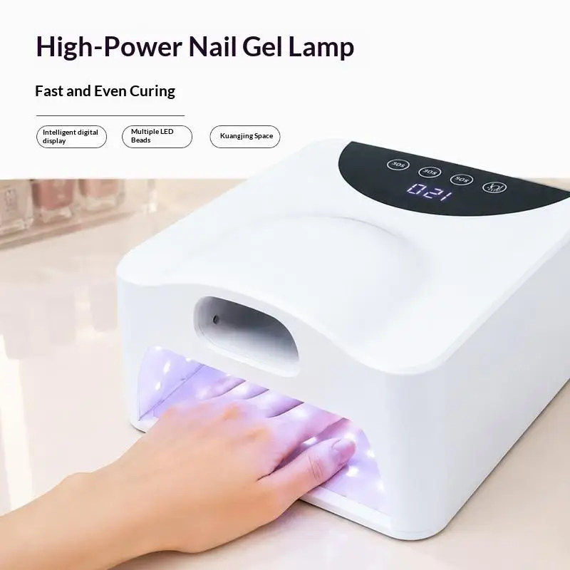 2 IN 1 Single Finger Toe Nail Dryer Fast Curing Gel Polish Lamp Portable Small for Home DIY Nail Art Daily Use
