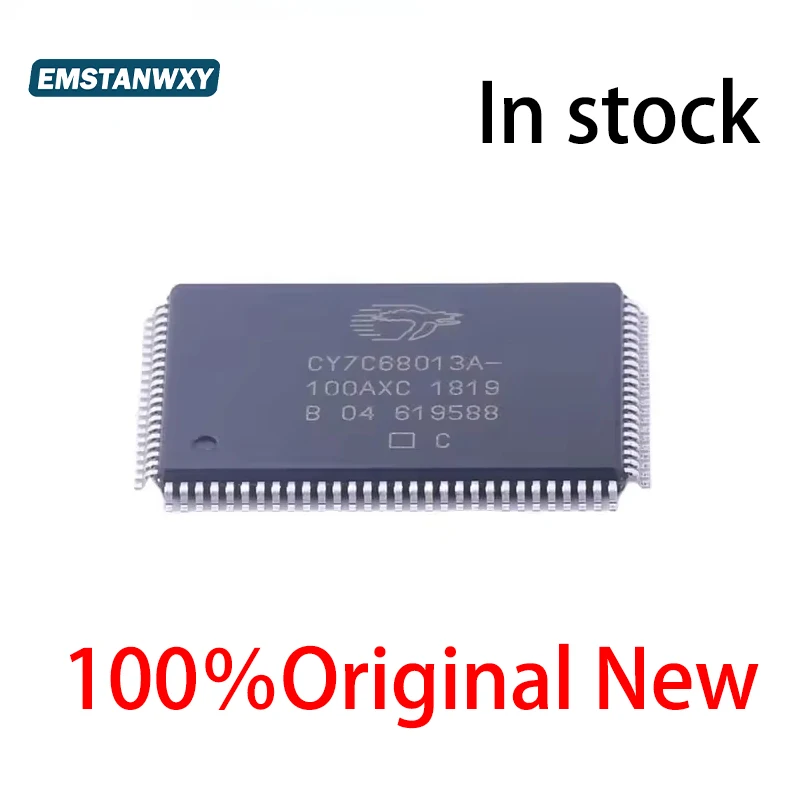 (1piece)100% New CY7C68013A-100AXC CY7C68013A-128AXC CY7C68013-128AXC CY7C64713-128AXC QFP-128 Chipset