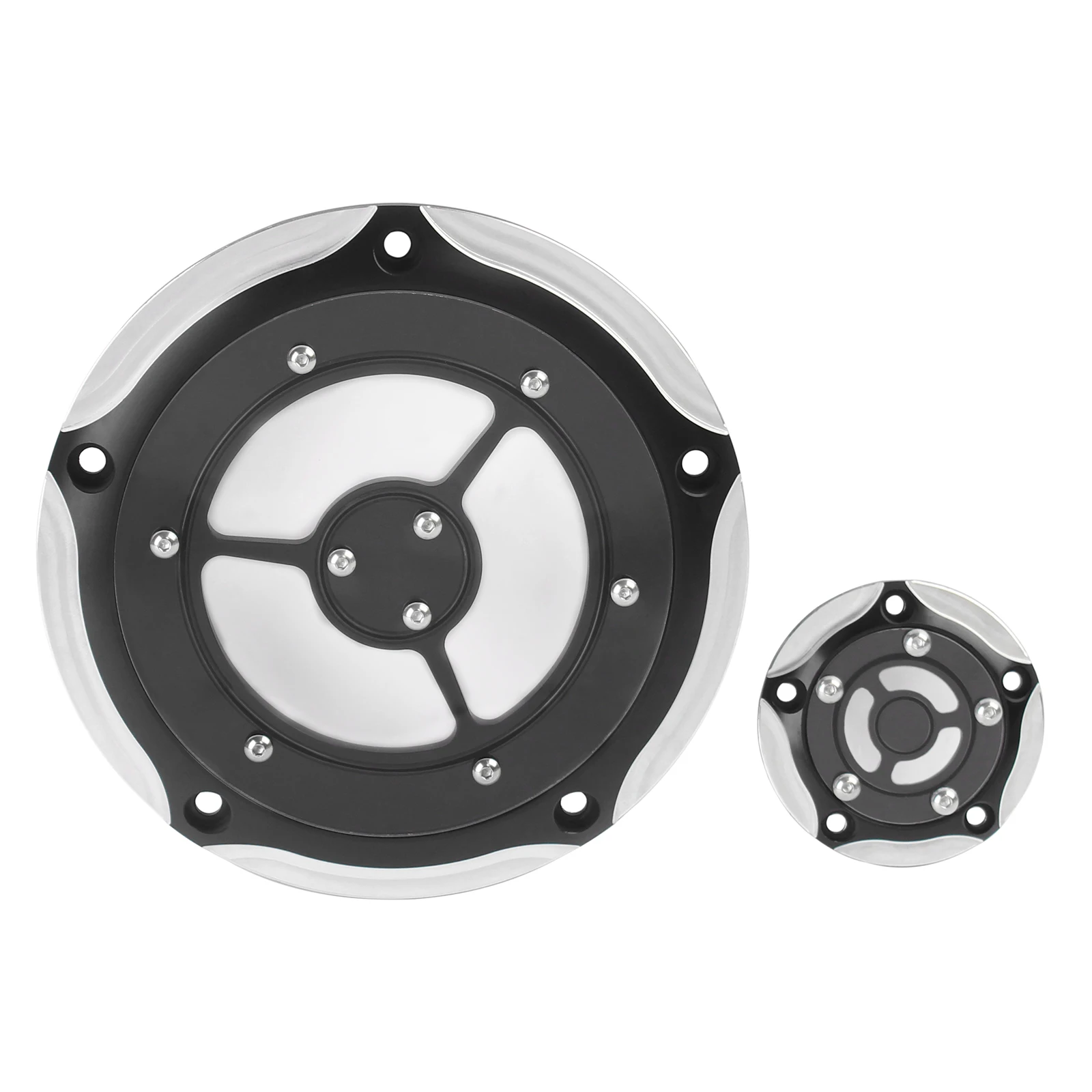 Motorcycle CNC 5 Holes Engine Cover Derby Timing Timer Cover For Harley Touring Road King Electra Glide Street Glide Dyna