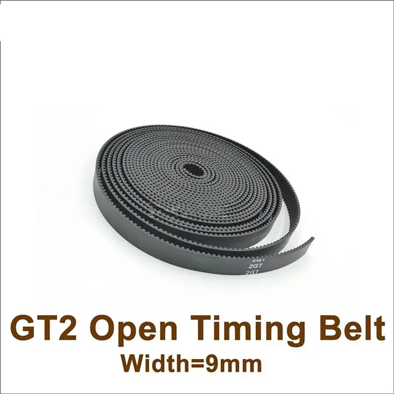 2 Meter GT2 Open Timing Belt Width 9mm GT2 Pulley GT2-9