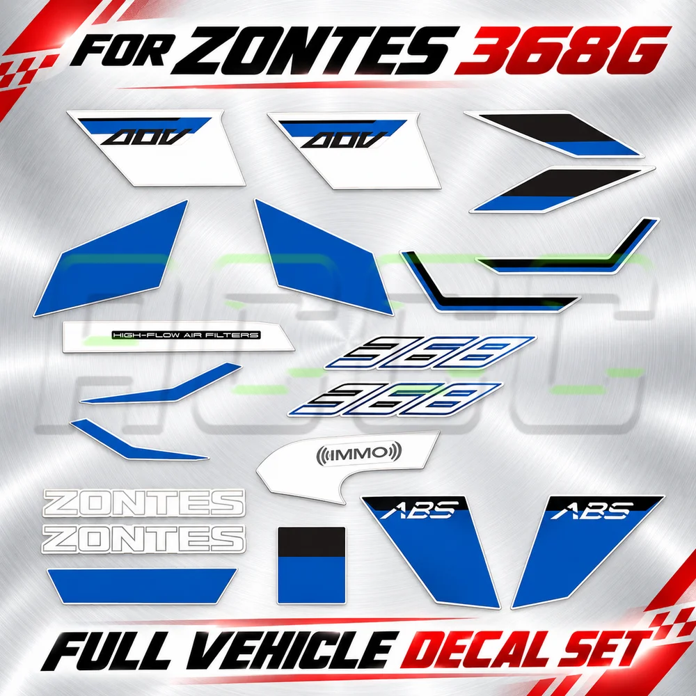 Motorcycle Decal For Fit ZONTES 2024-2026 368G Motorcycle Sticker