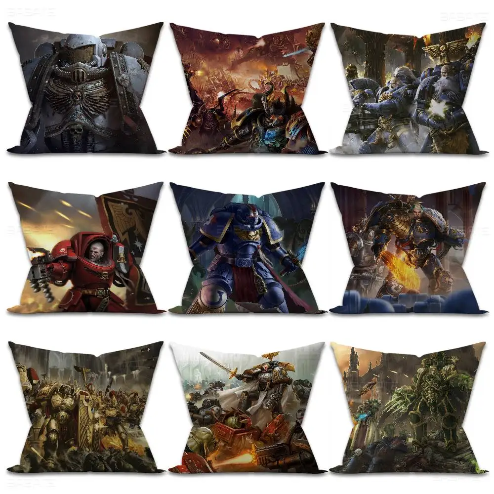 W-War-hammers Pillow Anime Pillow Sofa Bed Head Pillow Cover Cushion Cover 45x45 cm Fashion