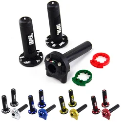 Universal Motorcycle 22mm Handle Accelerator Throttle Twist Grips Handlebars For Moped Scooter Bike Handlebar Grip Gel Rubber