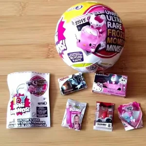 Zuru-Original Mystery Blind Box für Kinder, Mini-Markenspielzeug, 5er, überraschende Markenspielzeug, süße Kinder, handgefertigt, DIY Guess-Bälle, Geschenke für Kinder 12 Hauptverkaufspaket - №6