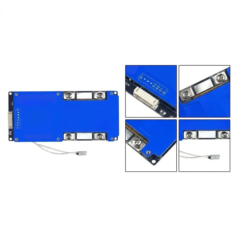24V 100A For LiFePO4 For Battery Protection Board With Active Balancing For 8S Lithium Iron Phosphate Pack Solar RV Energy