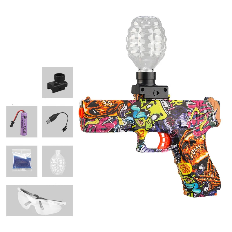 3.7V Battery Boy Beads Balls Gun Electric Shoot Outdoor Team Collaboration Multiple Options And Colors Available image 4