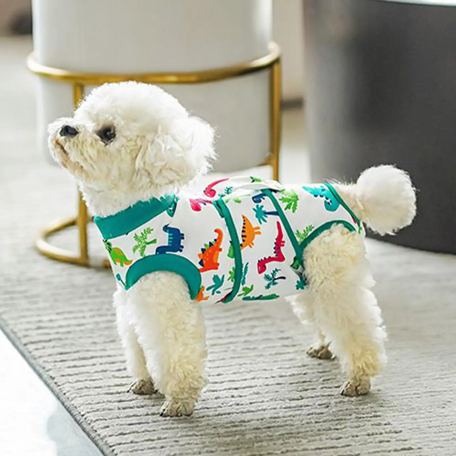 Dog Recovery Suit Anti Licking Dog Spay Recovery Suit Female Breathable Pet Apparel For Daily Rehabilitation Comfort Puppy Wound
