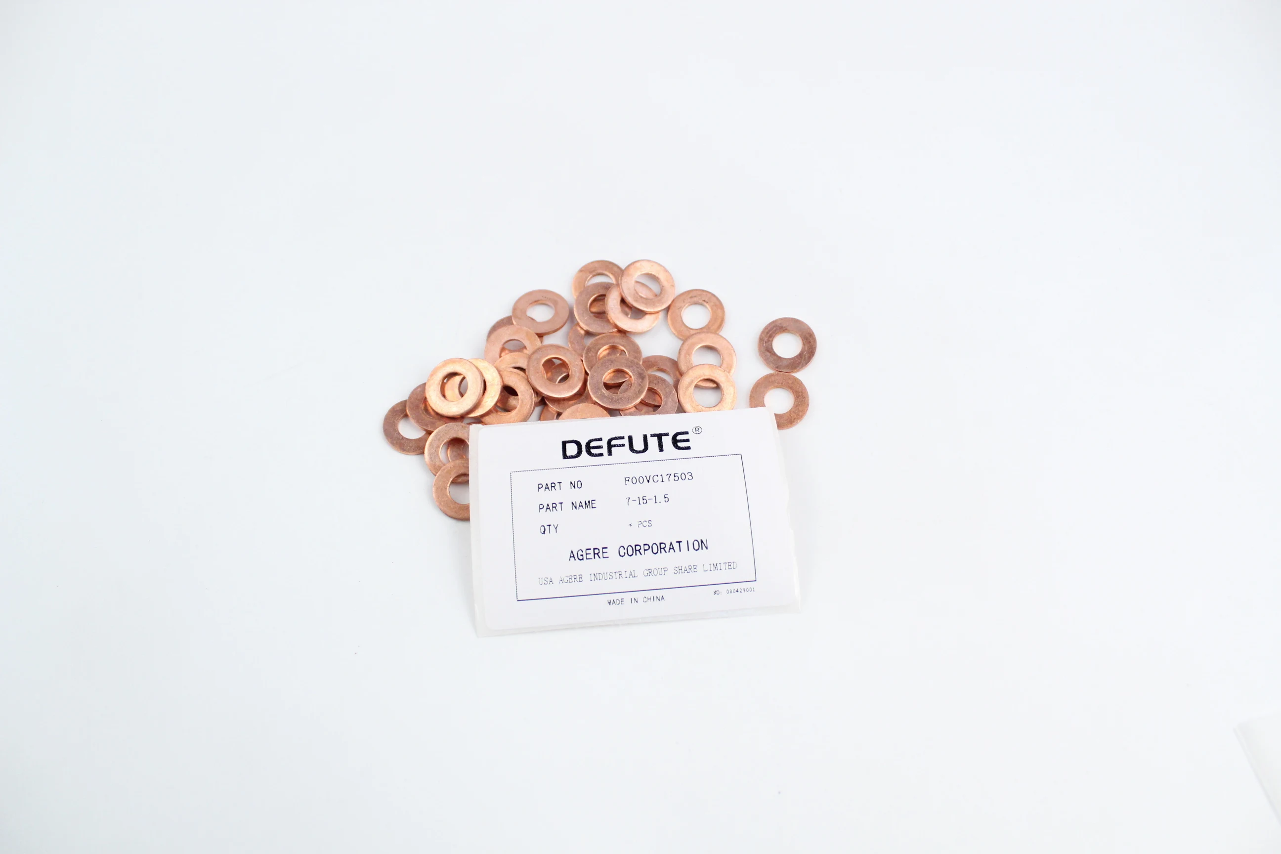 

50 Pcs/ Lot 503 504 505 Or Injector Nozzle Copper Washer 503 And F 504 And F 00v C17 505