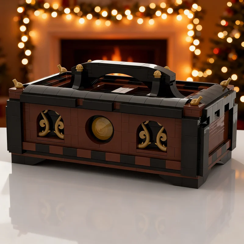 

558pcs MOC Treasure Chest Pirates Model Building Blocks Creative DIY Gift Display Decor Assemble Premium Adult Kids Desk Home