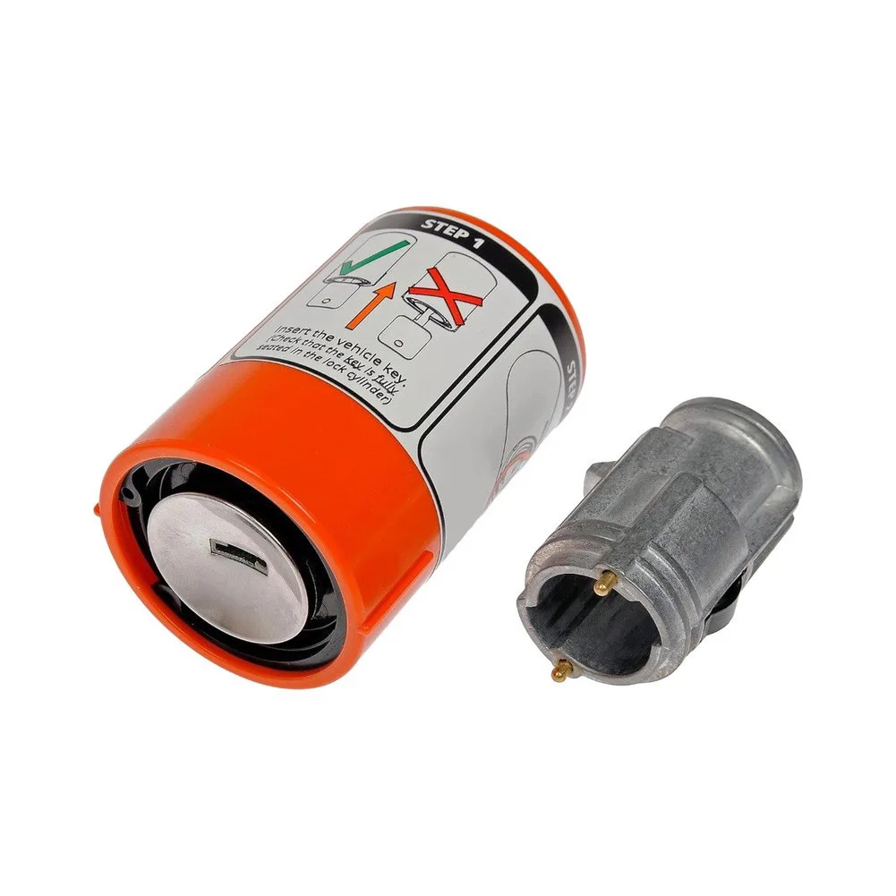 As Shown In The Figure Ignition Lock Cylinder Counter-clockwise Coding Factory Unit Substitute Stainless Steel Material