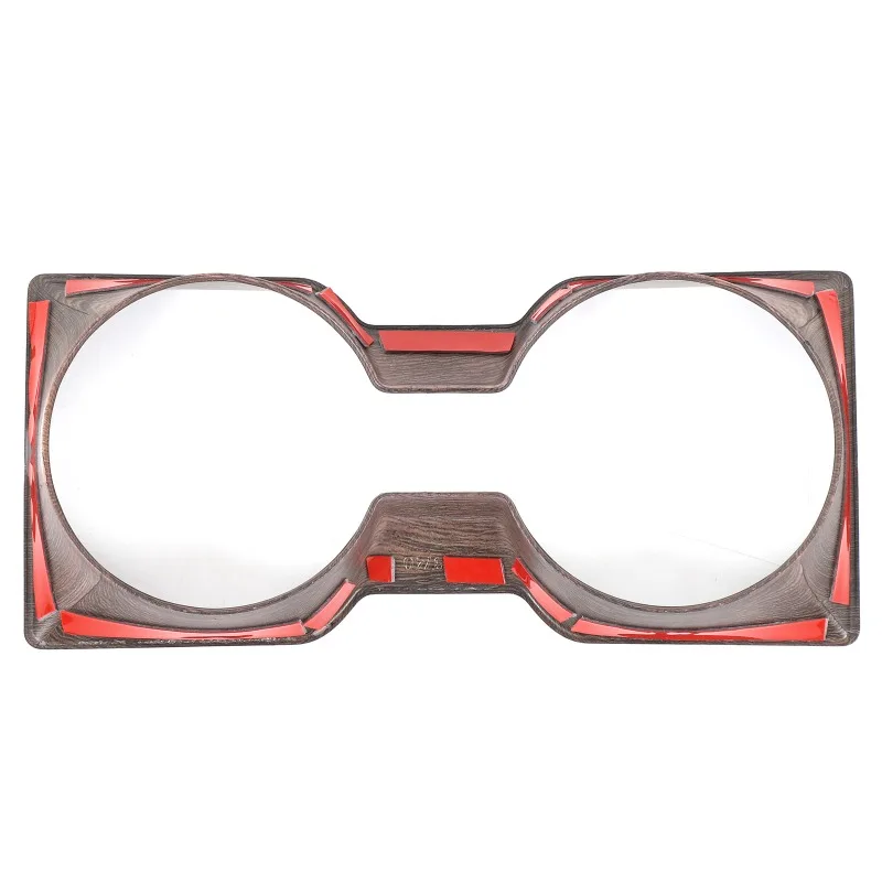 ل 2025 + لاند روفر المدافع مركز وحدة التحكم حامل الكأس الإطار المشروبات حامل الكأس لوحة الكسوة ABS اكسسوارات السيارات