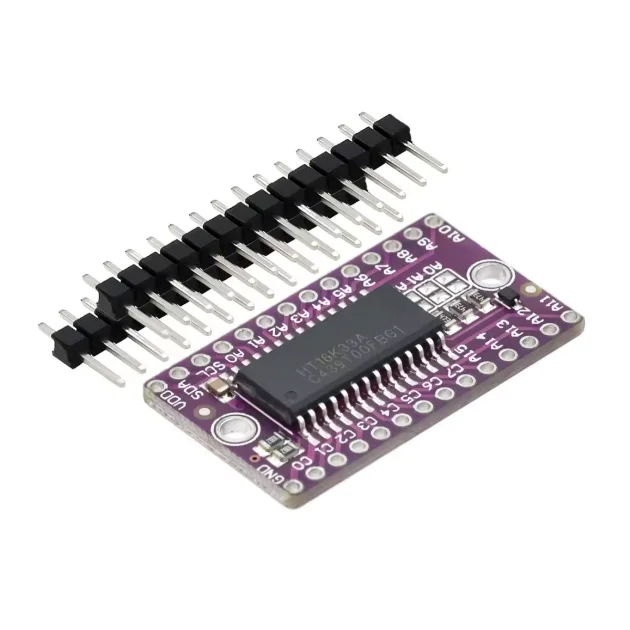 HT16K33 dot matrix LED control driver module digital tube driver development board