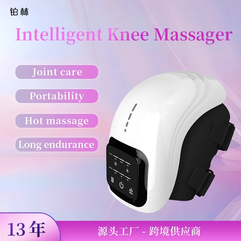 

Knee Massager Smart Red Light Infrared Heat Massage Therapy for Swelling Stiff Joints Stretched Ligament Muscles Injuries Gifts