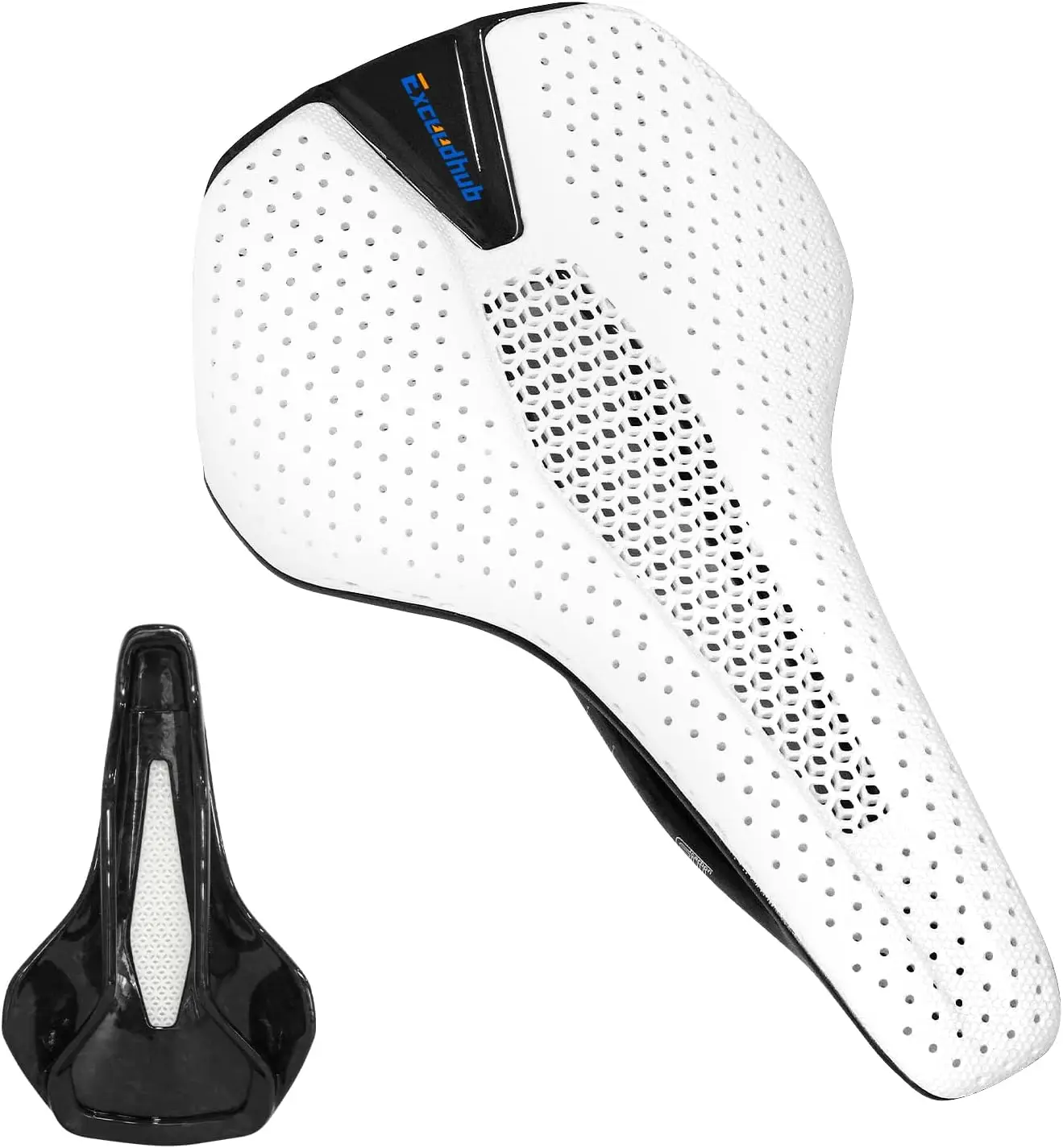 

Подушка для велосипедного сиденья из углеродного волокна для мужчин и женщин, удобное седло с 3D-принтом для MTB и шоссейных велосипедов, амортизирующее и дышащее