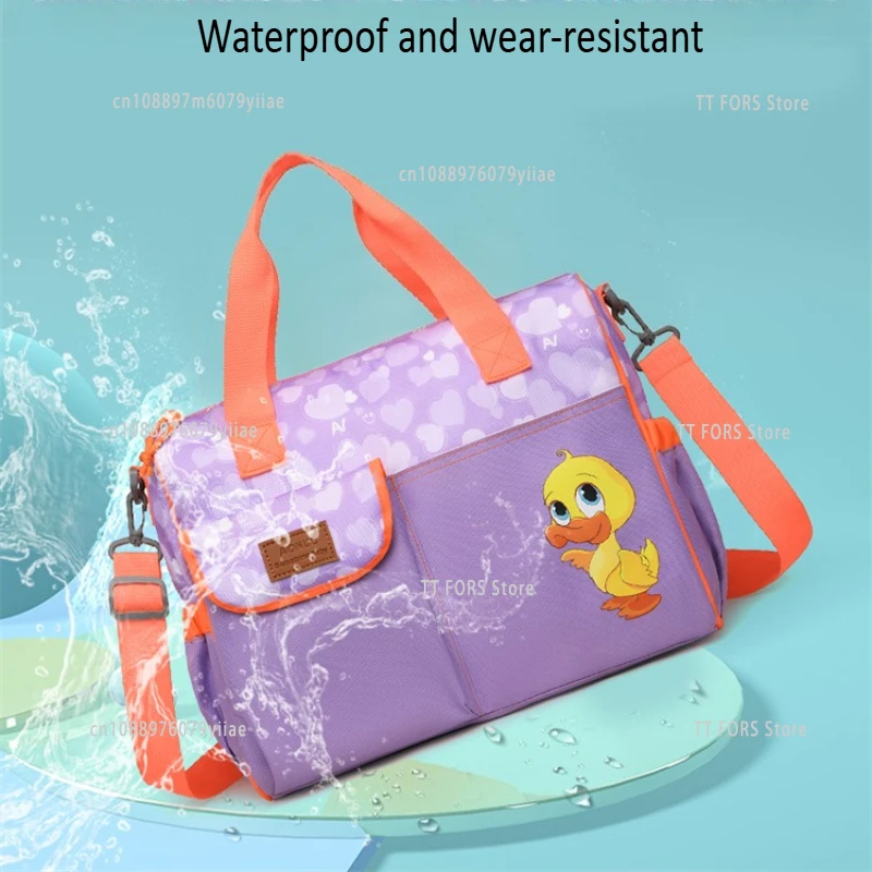 Mode grote capaciteit one-shoulder mummie tas multifunctionele crossbody babyluiertas moeder- en babytas moeder cadeau