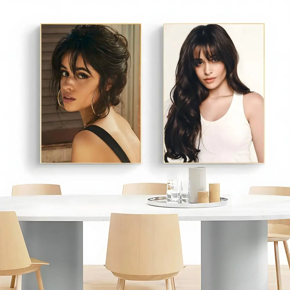 Passionate Singer C-Camila Cabello Poster Wall Art Print Decorative Mural Home Decor Gift Unframed