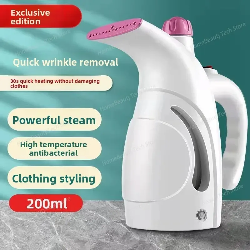 Electric Handheld Steamer 800W Powerful Garment Steamer Portable Fast-Heat Steam Iron Ironing Machine for Home Travel