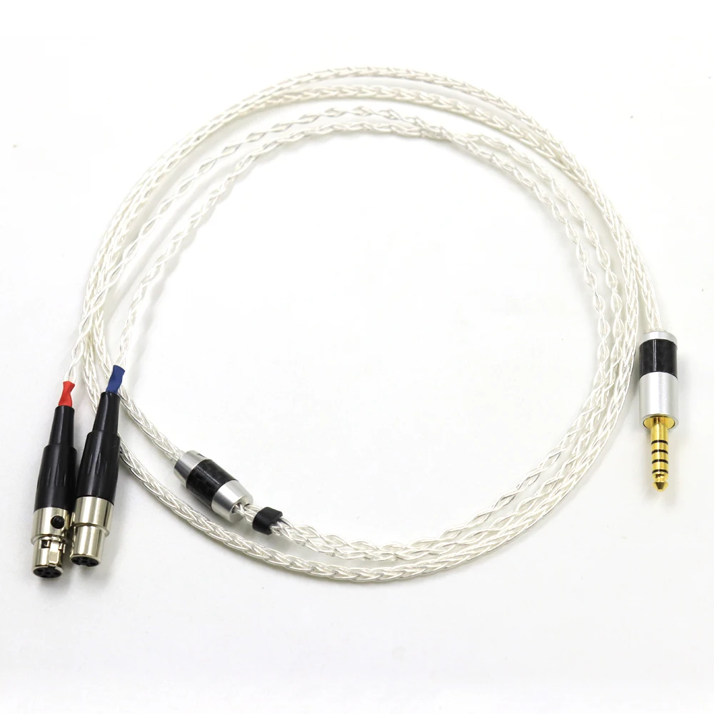 

HIFI SilverComet High-end Taiwan 7N Litz OCC Earbud Replace Upgrade Cable for Audeze LCD 3 LCD-2 LCD2 LCD-4 Headphone