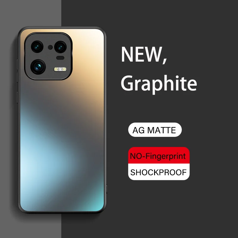 Силиконовый матовый стеклянный чехол AG для Xiaomi Mi 14 13 13T 12 12x12T 11 Ultra 10 Poco F3 F4 F5 Pro, матовый защитный чехол для объектива камеры