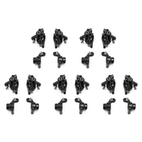 X18A-10X Steering Knuckle C-Hub Carrier Rear Hub Carrier Set For Wltoys 144001 144010 124016 124017 124019 RC Car Spare Parts