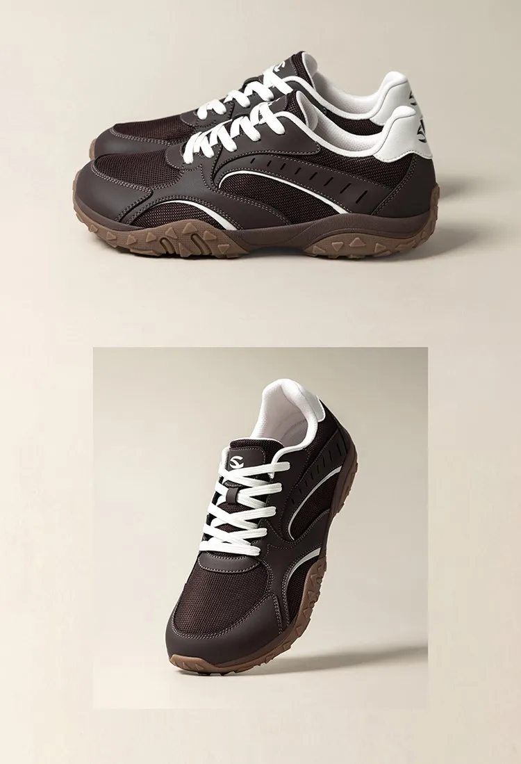 HOBIBEAR Unisex-Wanderschuhe mit breiter Zehenbox, Schnür-Wanderschuhe, Outdoor-Reise-Sneaker aus Kunstleder und Mesh, minimalistische Sneaker – Detail 20