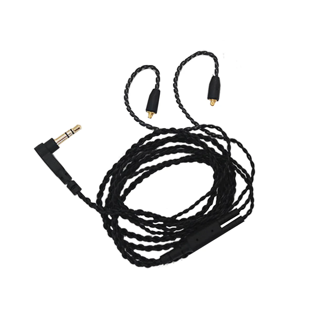 3.5mm MMCX Cable Cords for Shure SE215 SE315 SE535 SE846 Earphones Tangle-Free Audio Devices Wires