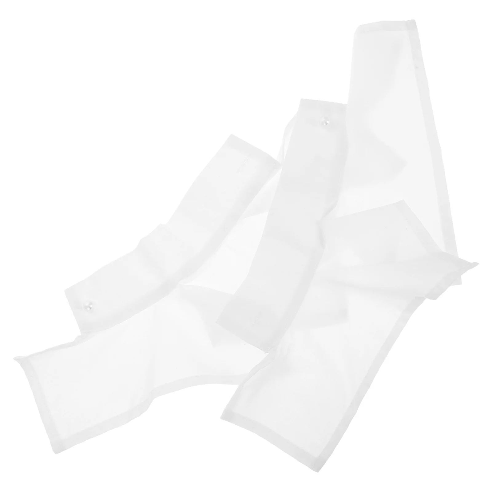 

Detachable Fake Sleeve Cuffs Wrist Elastic Elastic Wrist Cuffs Women Ruffle Sleeves Decorative Dress Accessory