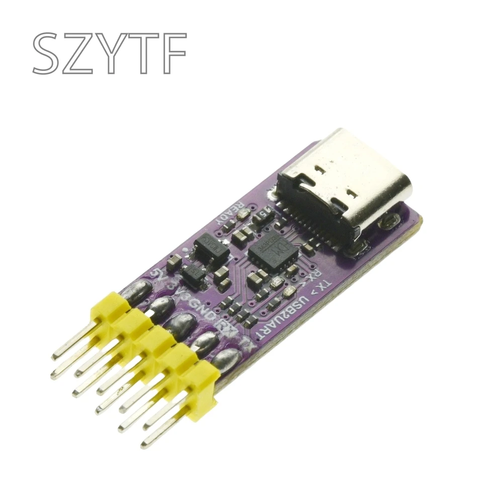 USB to TTL/UART Serial Downloader High Speed Asynchronous Serial Microcontroller CH343P Chip Module Type-C Interface