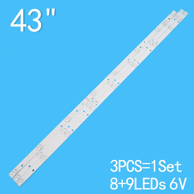 Per TV LCD 43 "JS-D-JP4320-091EC D43-F2000 JS-D-JP4320-081EC E43F2000 MS-L1111-R MS-L1111-L D-43SF6015BT AKAI AKTV432 43 l35