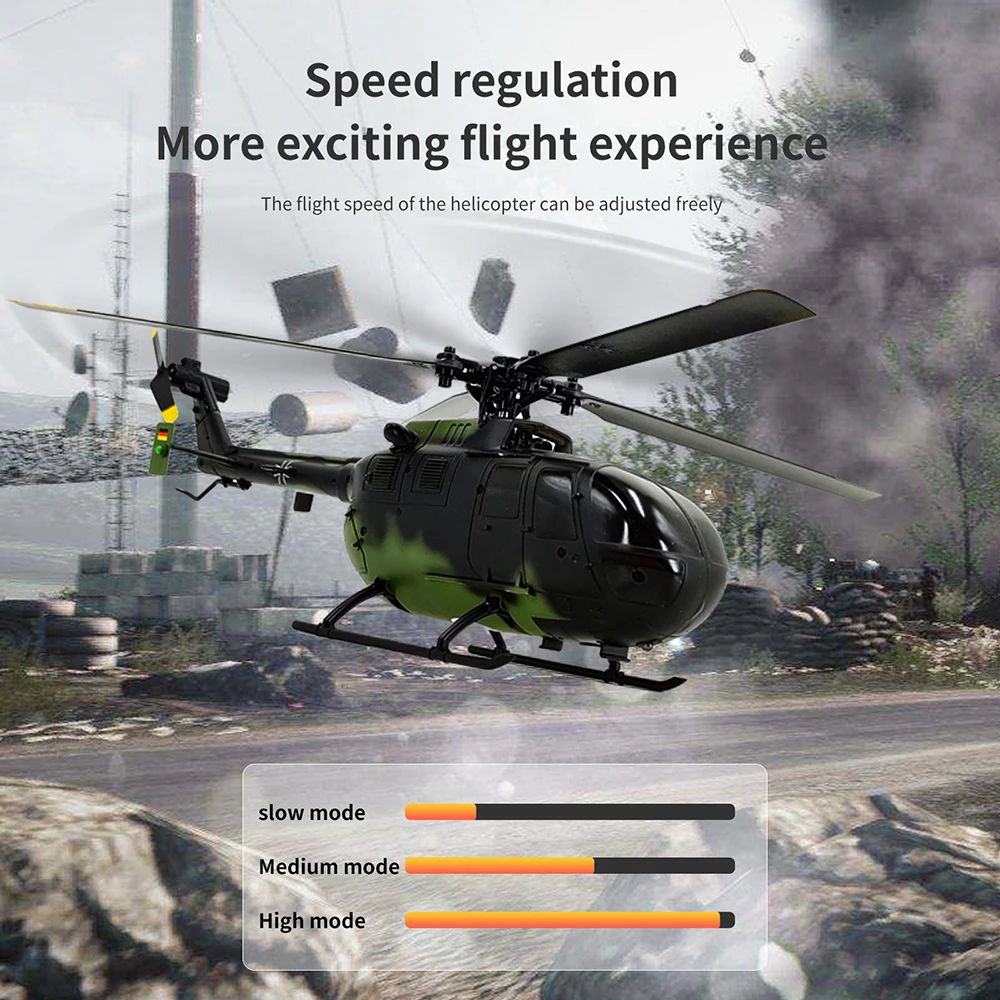 RC ERA C186 Pro 2.4G 4CH مقياس BO105 6-محور الدوران البصرية تدفق التعريب Flybarless التحكم عن بعد هليكوبتر VS Eachine E120