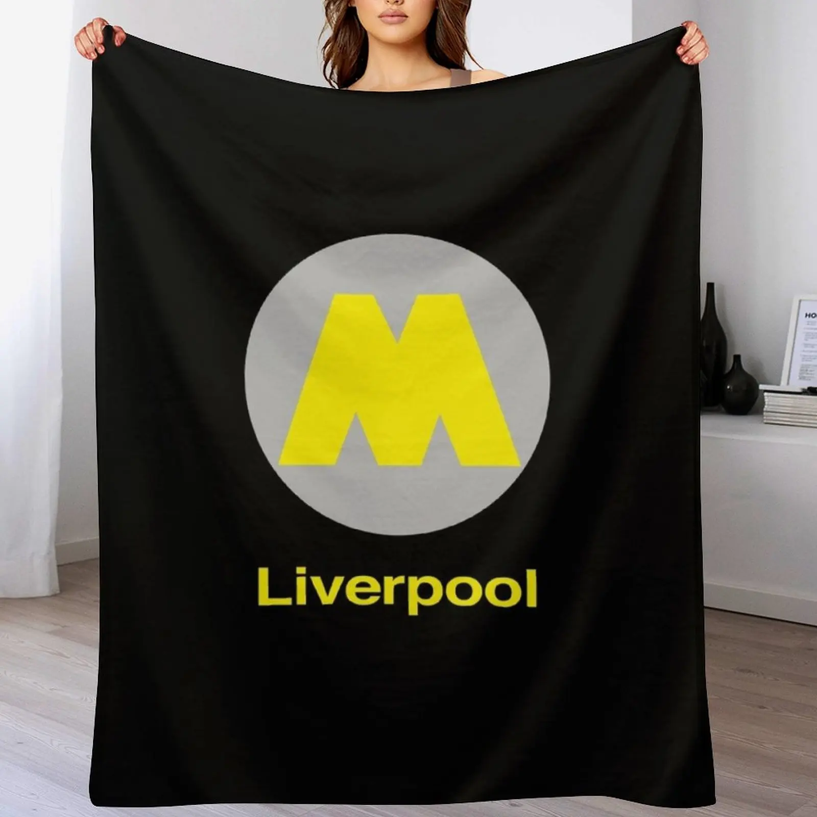 Liverpool Station Throw Blanket Sleeping Bag Tourist Blankets