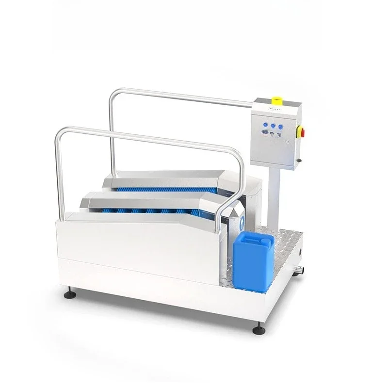 Automatic shoe washing machine, rain shoe cleaning machine for workshop, rubber boot cleaning and disinfection machine