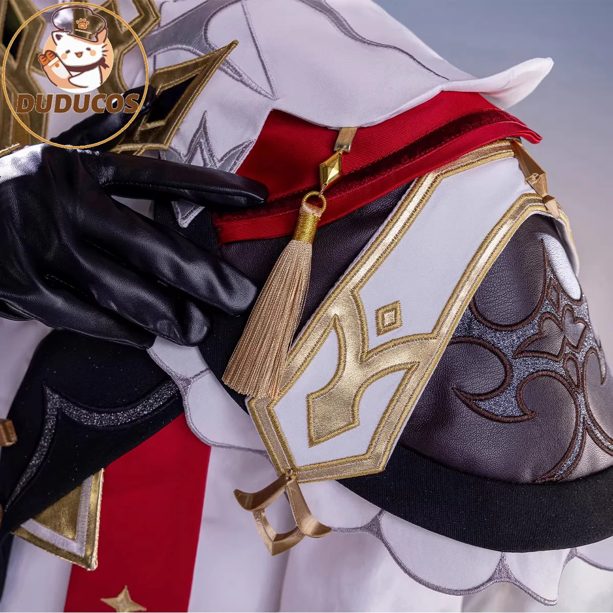 IN STOCK Dahlia Cosplay Costume Game Genshin Impact【S-2XL】DUDU-SR Mondstadt Dahlia Hat Men Halloween Costume Plus Size