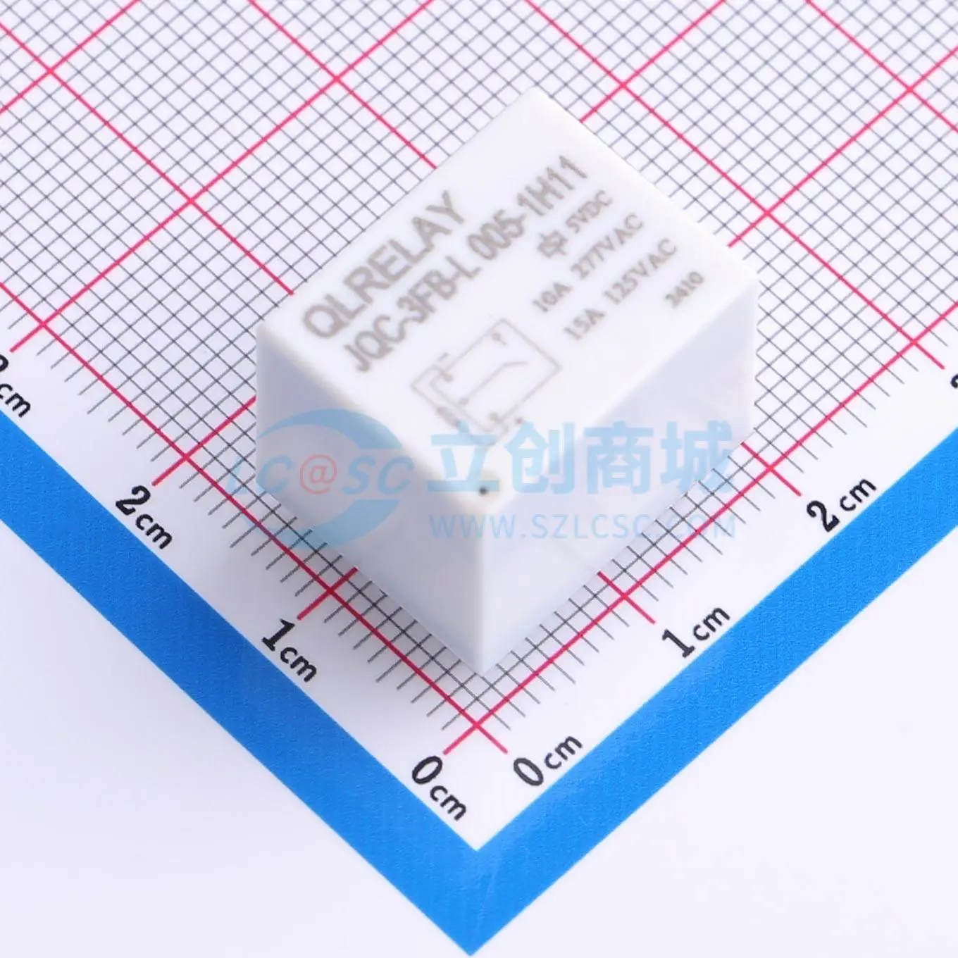 14pcs JQC-3FB-L 005-1H11 19x15.2mm Electromagnetic Relay PCB Electronic Switch